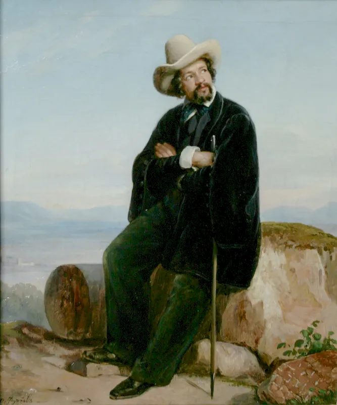 Porträt von Cornelis Kruseman - Louis Brüls - 1845