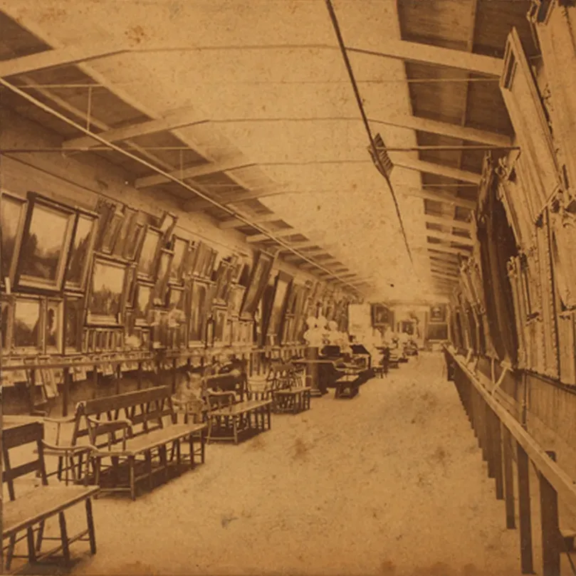 Galleria di Belle Arti, Great Central Fair, Filadelfia, 1864