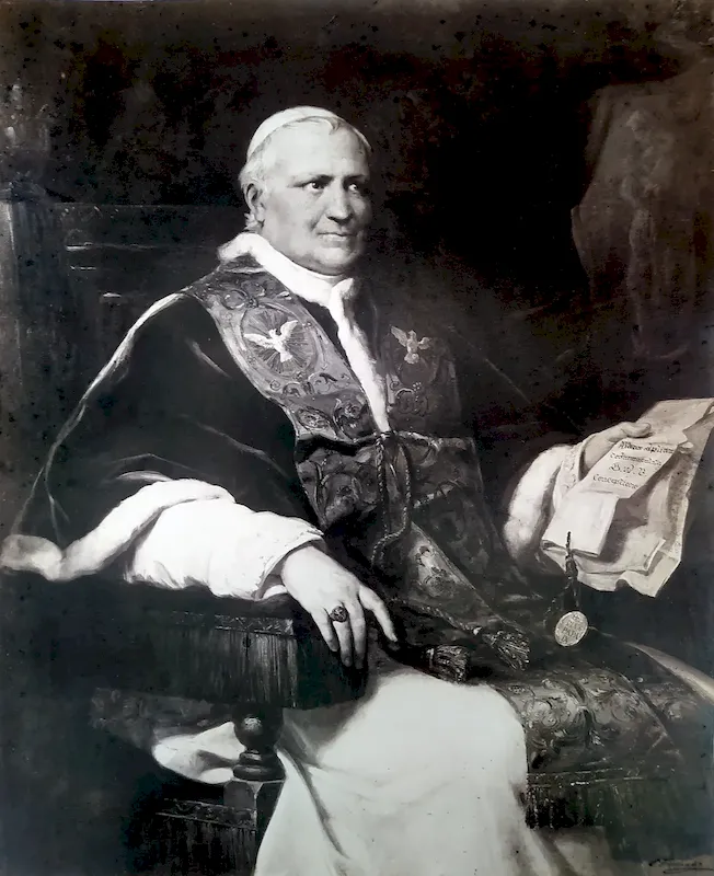 Porträt von Pius IX. - Louis Brüls - 1864