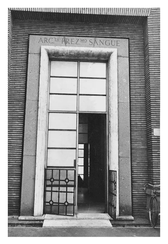 Eingang zur Cappella dell'Arciconfraternita del Preziosissimo Sangue